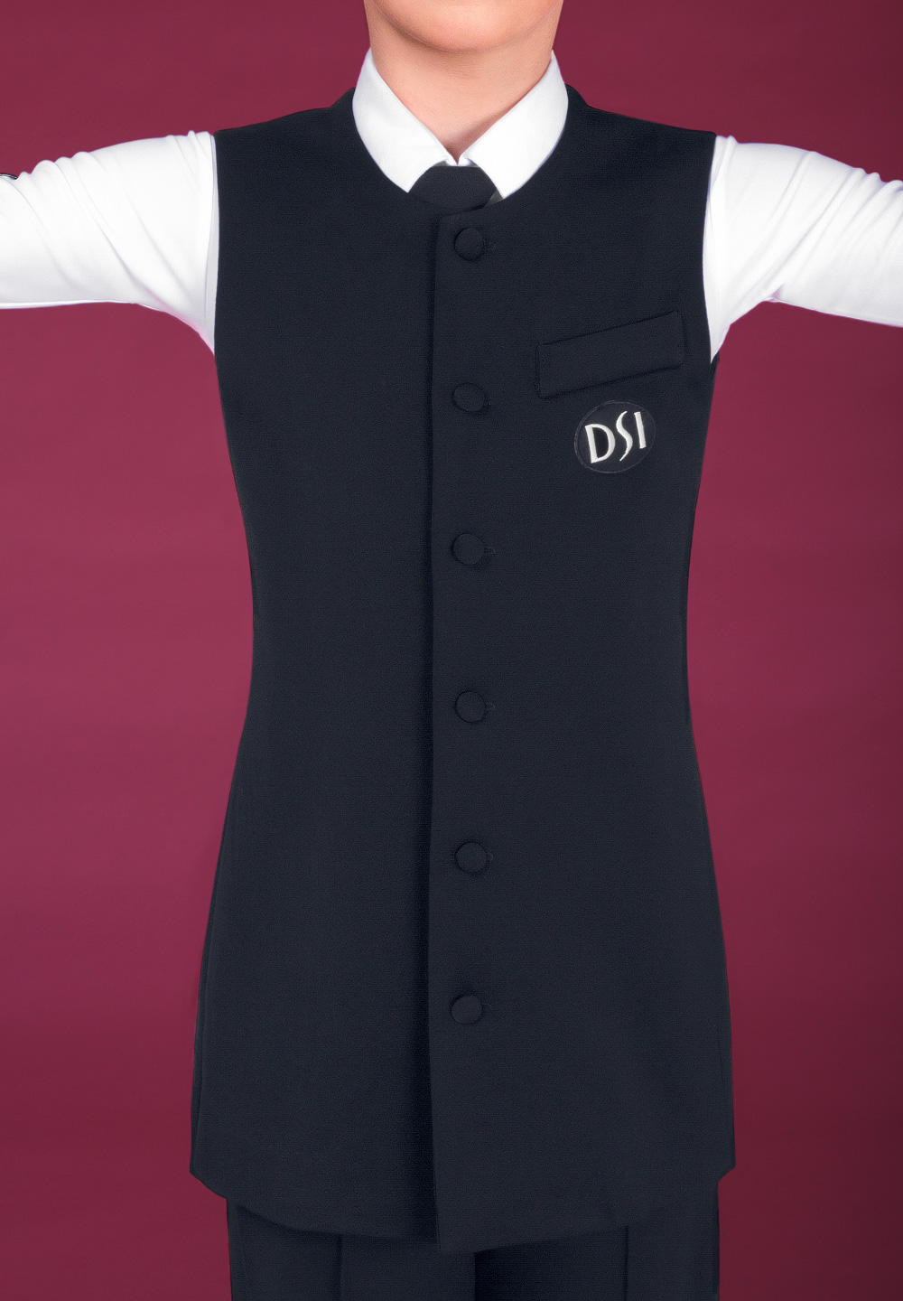 DSI Juvenile Slimline Waistcoat 1062