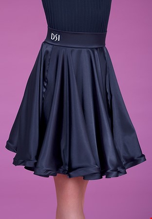 DSI Molly Juvenile Skirt 1091 - Satin-Black 1111