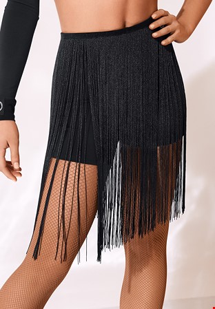 Sasuel Girls Maya Practice Hotpants -Black Crepe