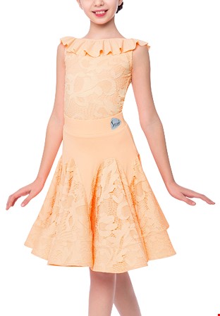 Sasuel Juvenile Dress Doriana-Coral Peach