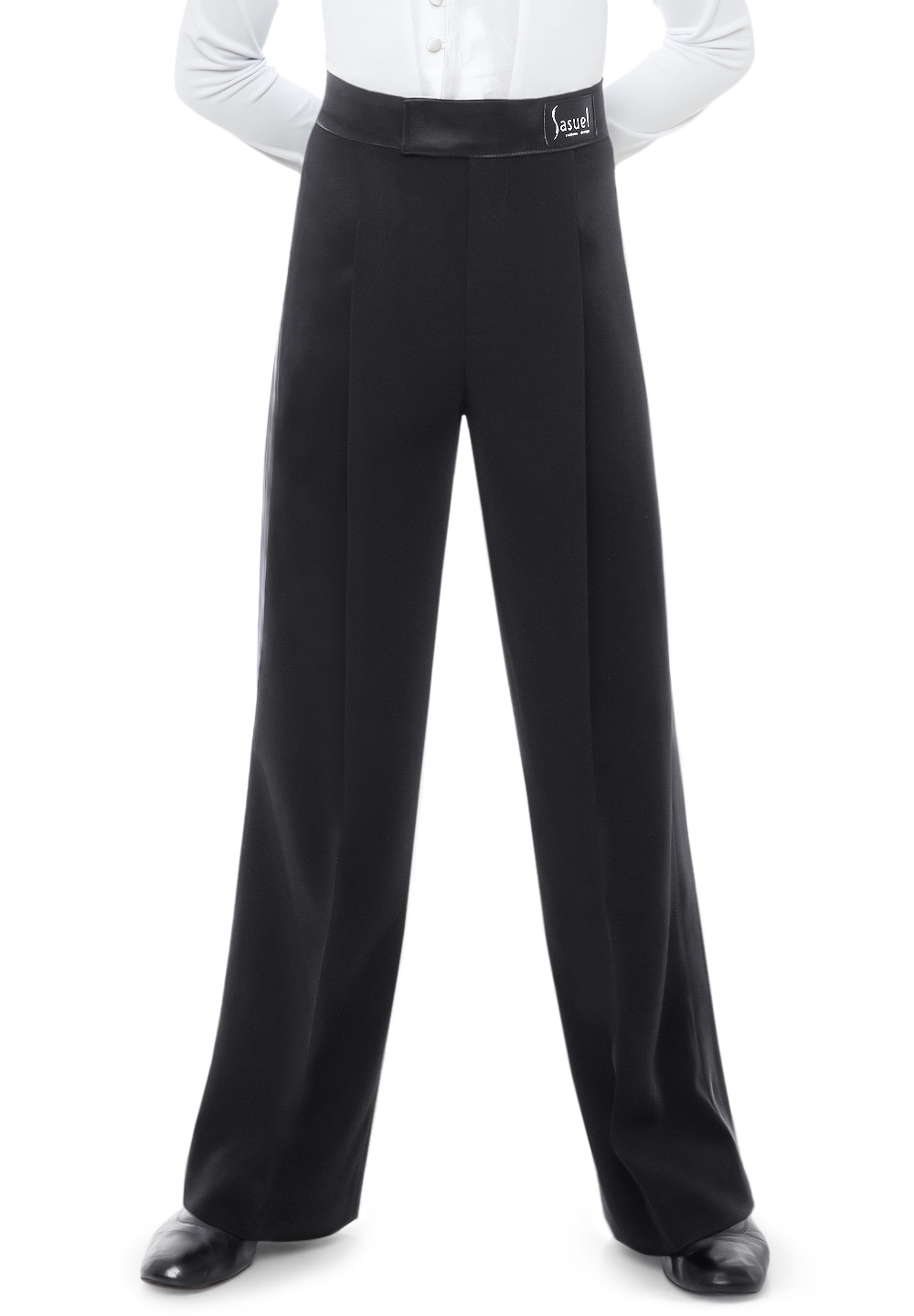 Sasuel Juvenile Trouser w/ Satin Binding-Black