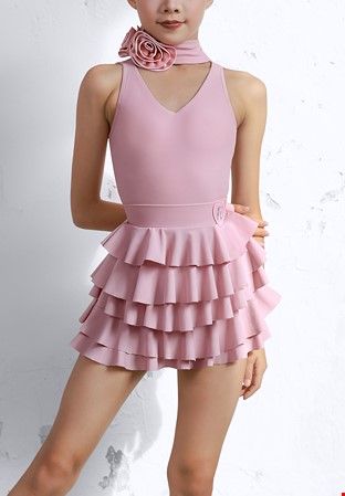 TID Rose Cascade Girls Dance Set CL2435-Pink