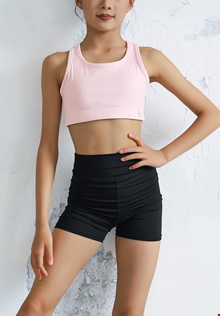 TID Modern Stretch Dance Set Y003-Pink/Black