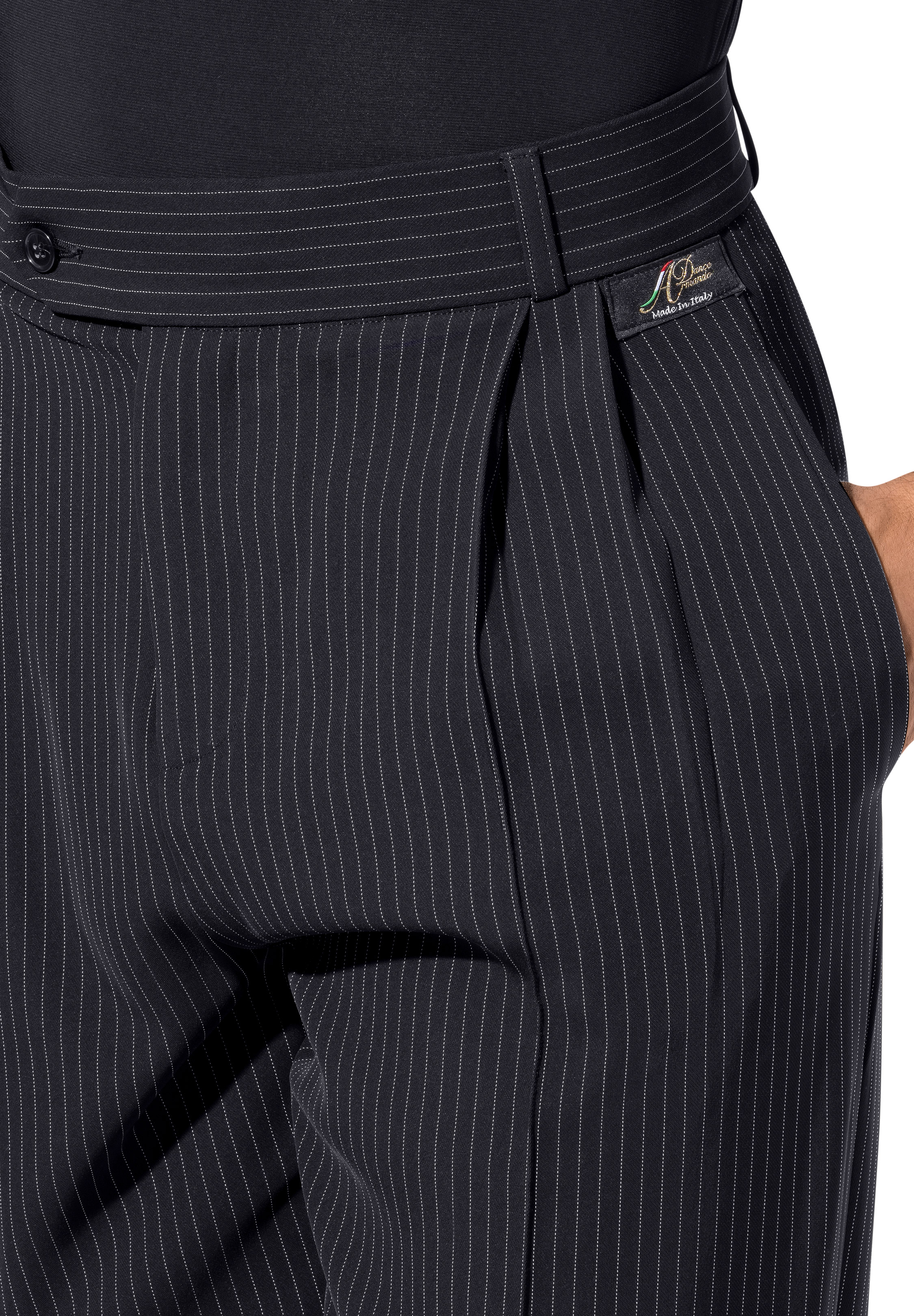 Armando Mens Pinstripe Trousers 00015 | Dancewear