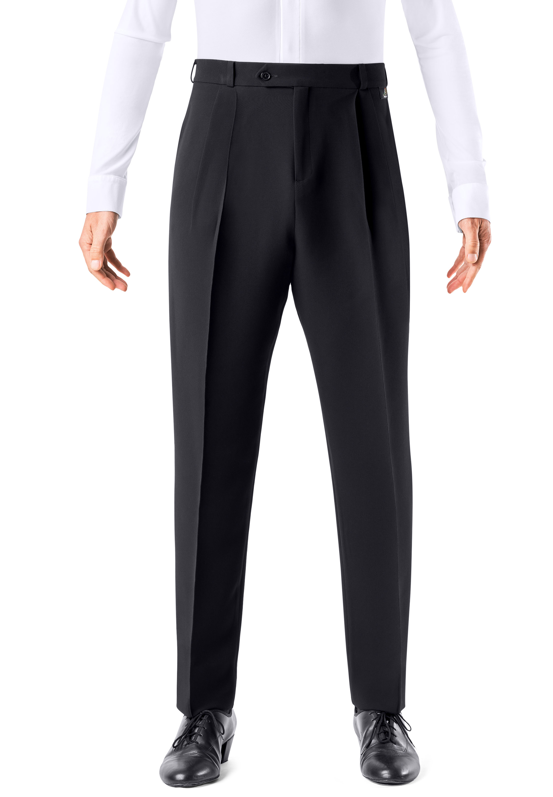 Formal Trouser: Check Men Light Grey Cotton Blend Formal Trouser on Cliths