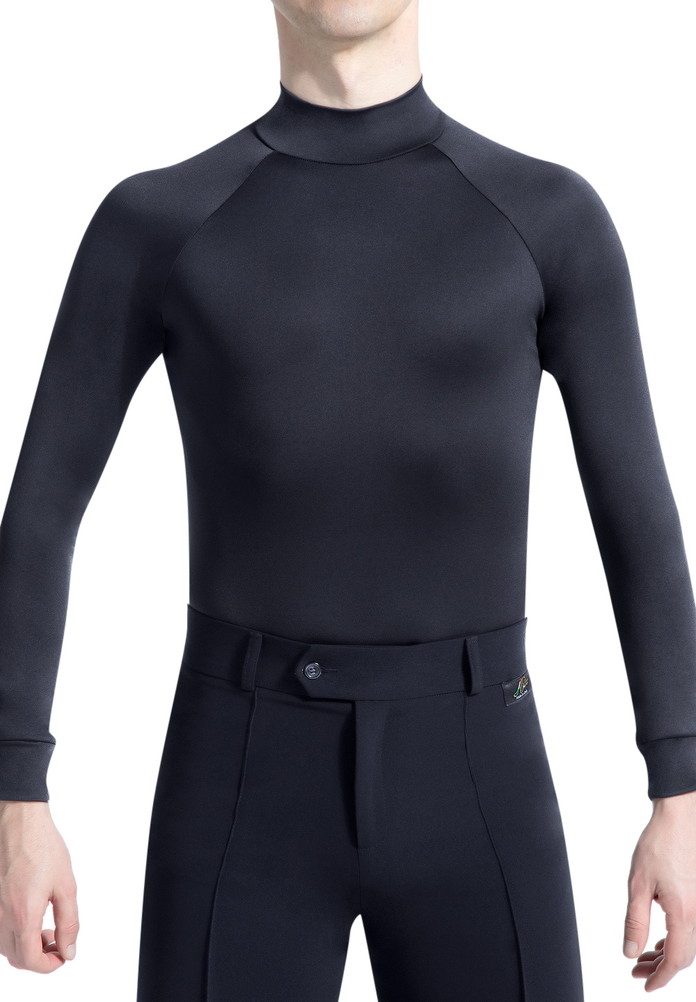 Armando Mens Stretch Dance Body 00029-Black