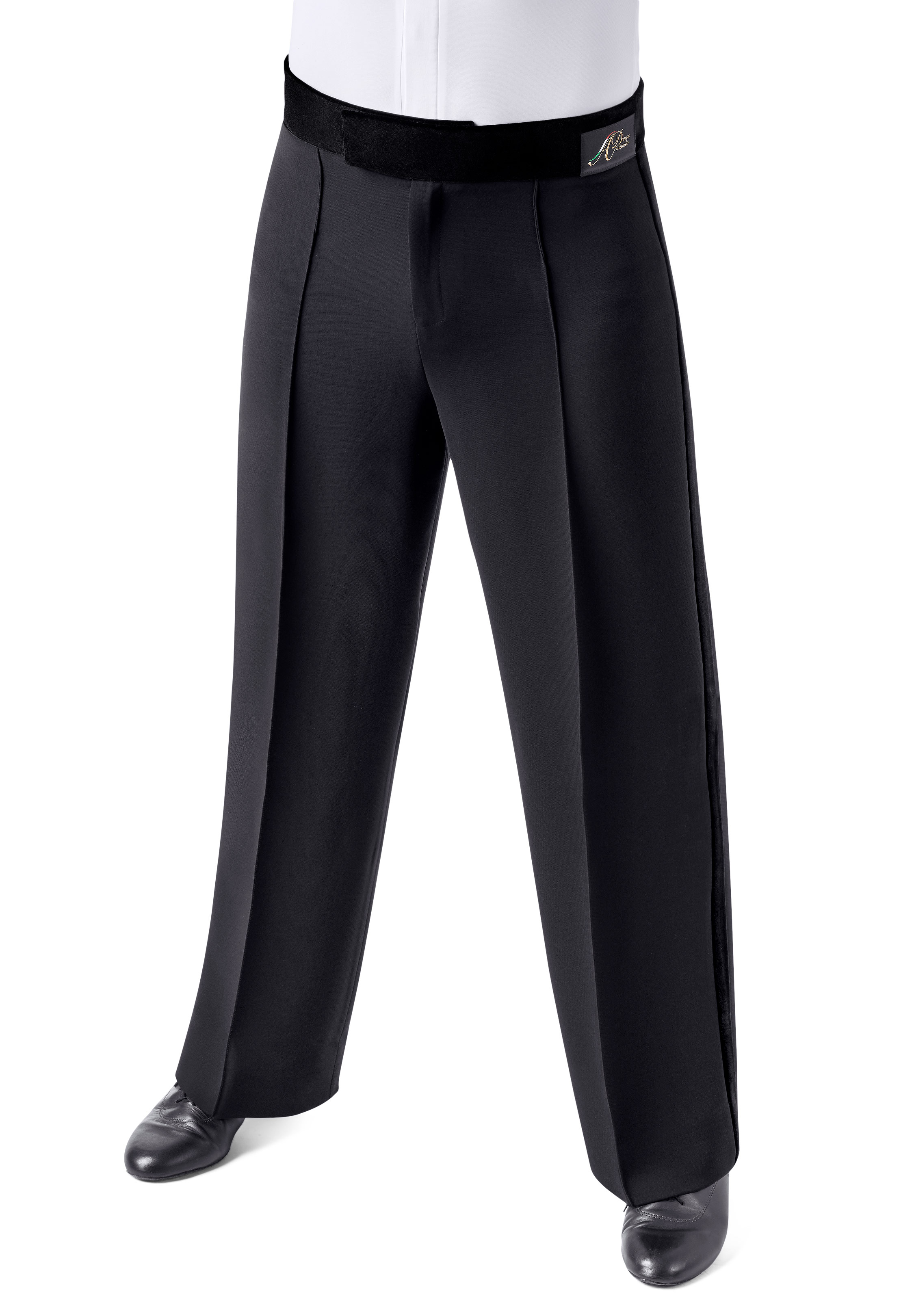 Armando Mens Velvet Binding Dance Trousers 00019 | Dancewear