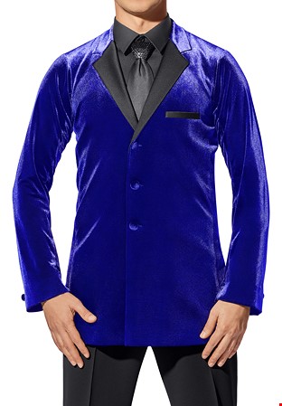 Asimu Forrest American Smooth Jacket ASM-605-Cobalt Velvet 31