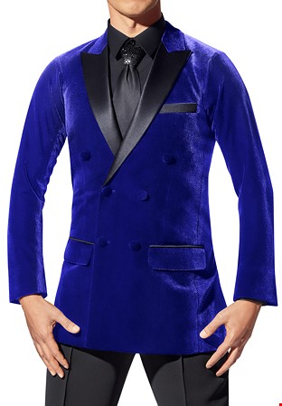 Asimu Midnight American Smooth Jacket ASM-613-Cobalt Velvet 31