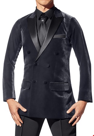 Asimu Midnight American Smooth Jacket ASM-613-Hematite Velvet 22