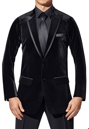 Asimu Royal American Smooth Jacket ASM-601-Black Velvet 01