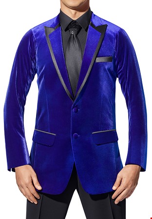 Asimu Royal American Smooth Jacket ASM-601-Cobalt Velvet 31