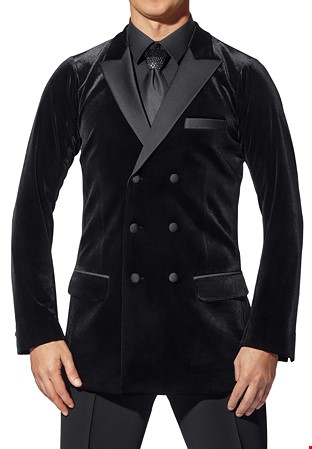 Asimu Twilight American Smooth Jacket ASM-608-Black Velvet 01