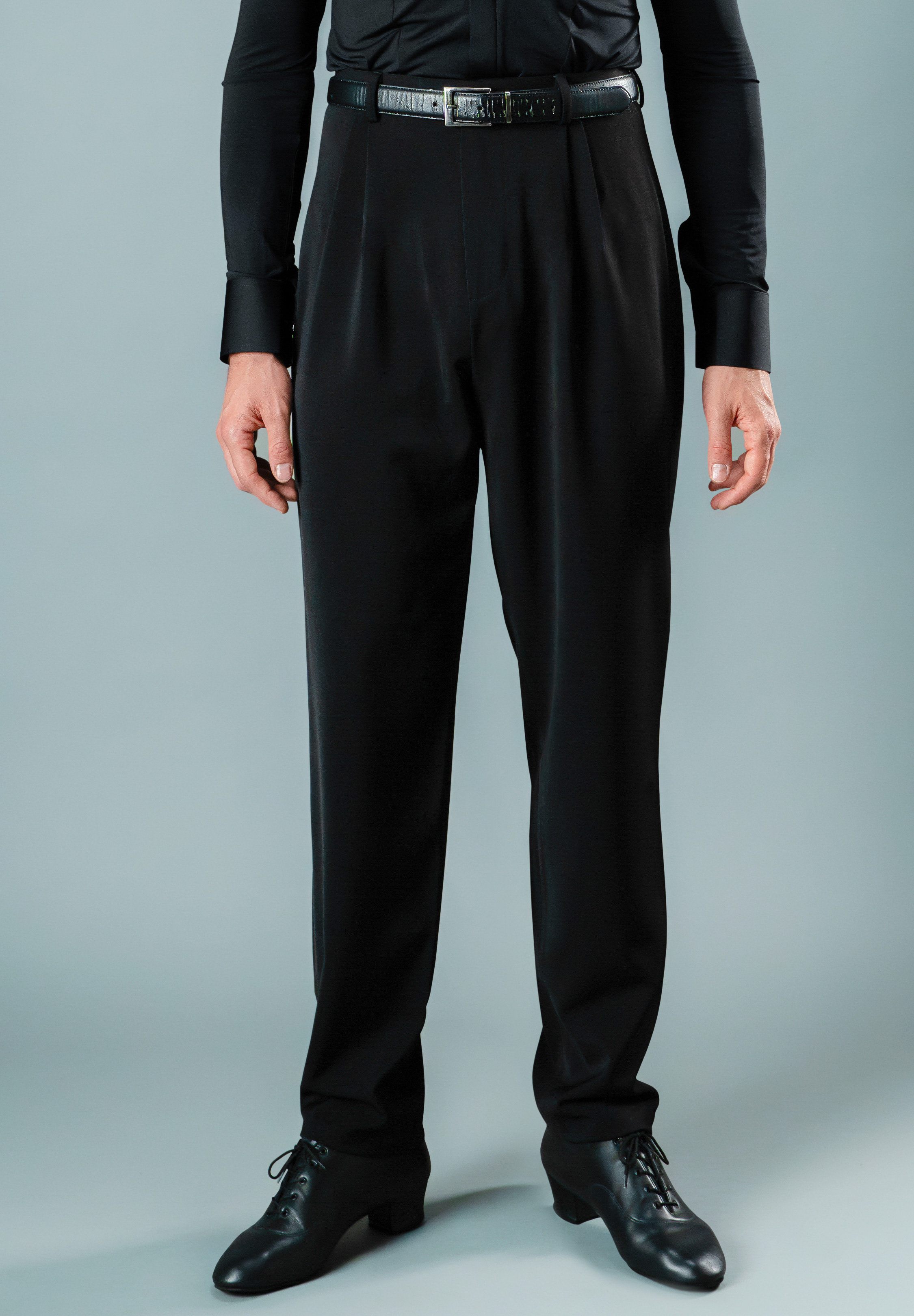 Chrisanne Clover Mens Latin Practice Pants-Black