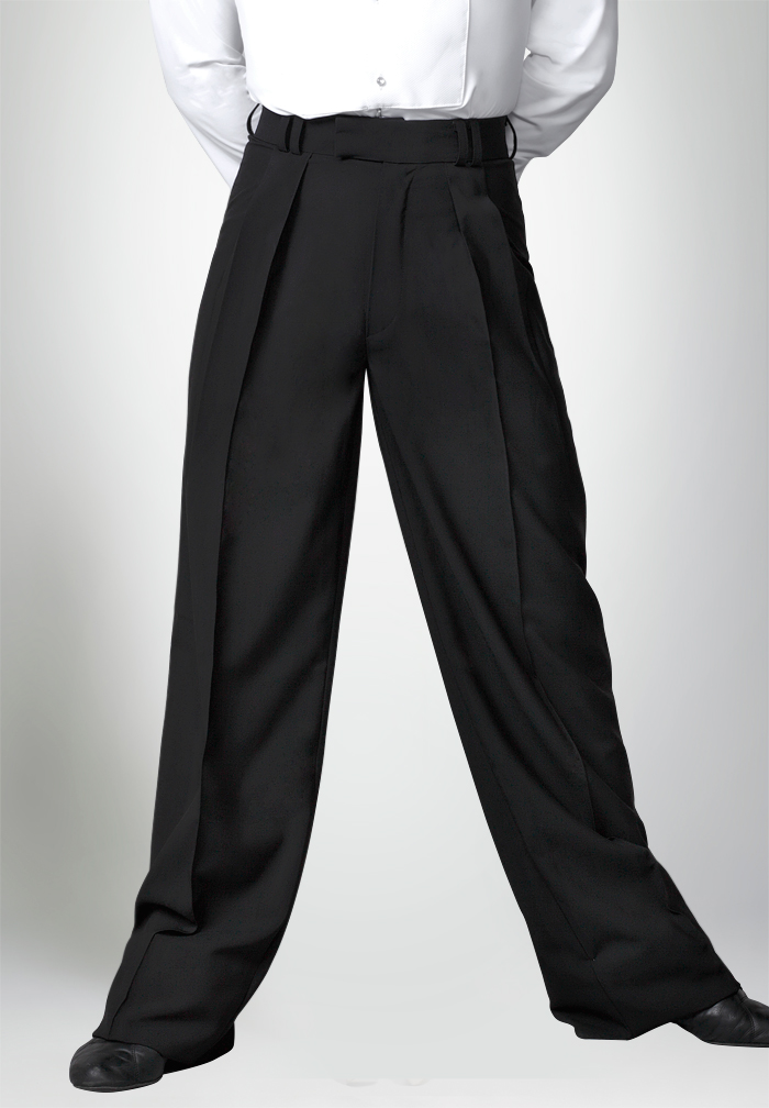 Dancemo Mens Ballroom Dance Trousers 92013001 | Dancewear