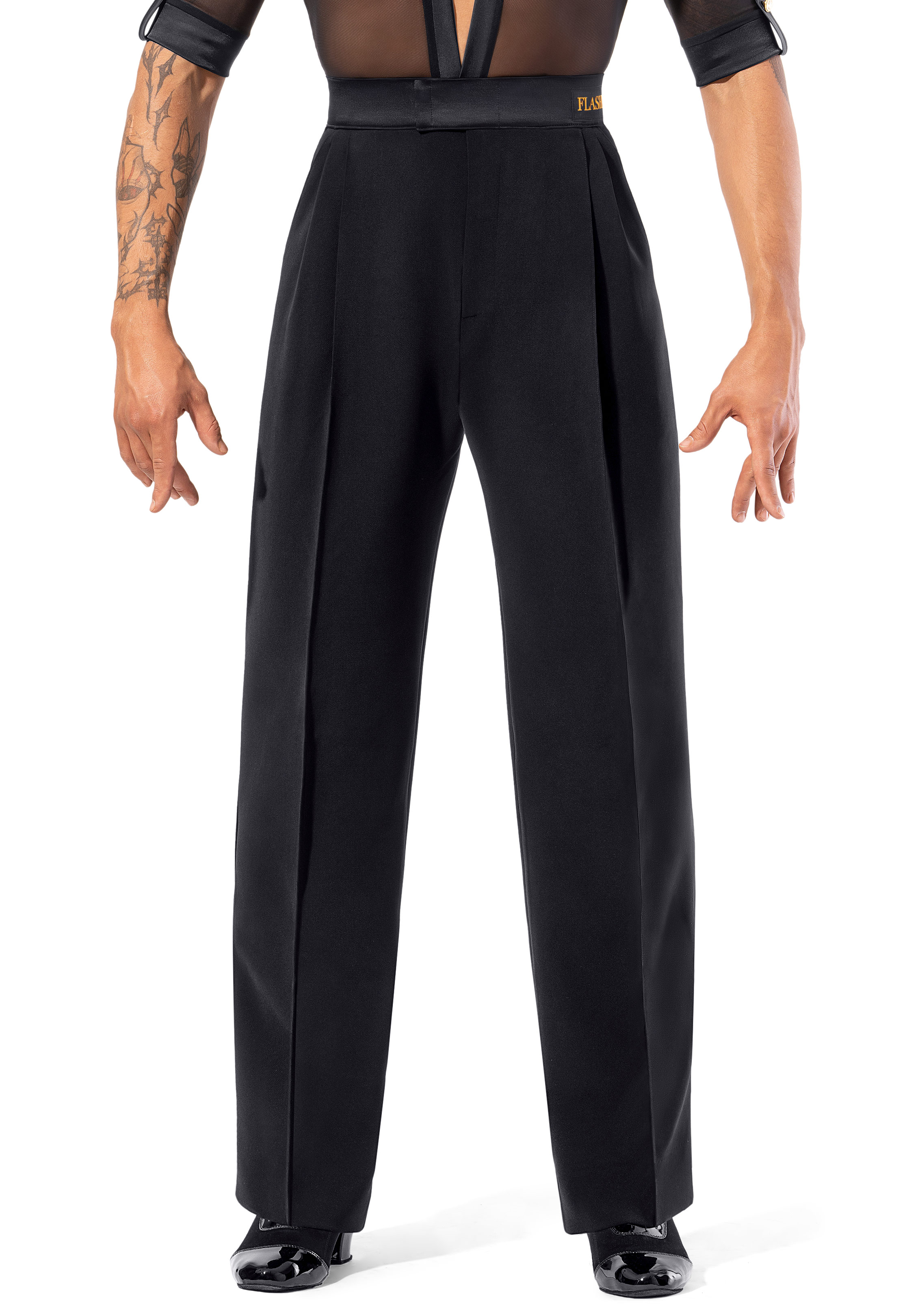 Flashdance Mens Latin Trouser 6128-Black