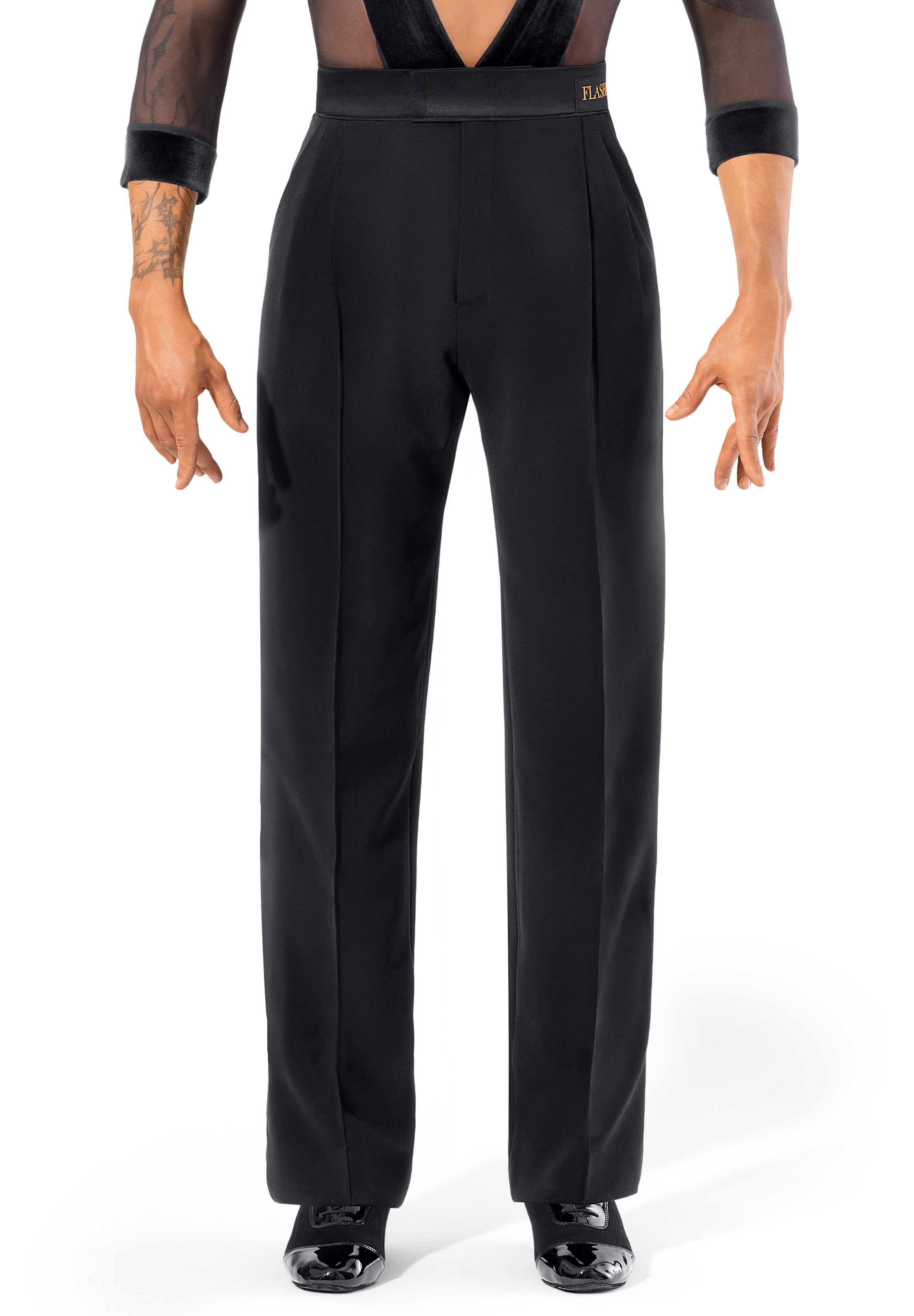 Flashdance Mens Latin Trouser 6130-Black