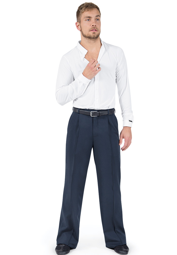 Maly Mens Ballroom Trousers with Pockets MF62403 | Dancewear