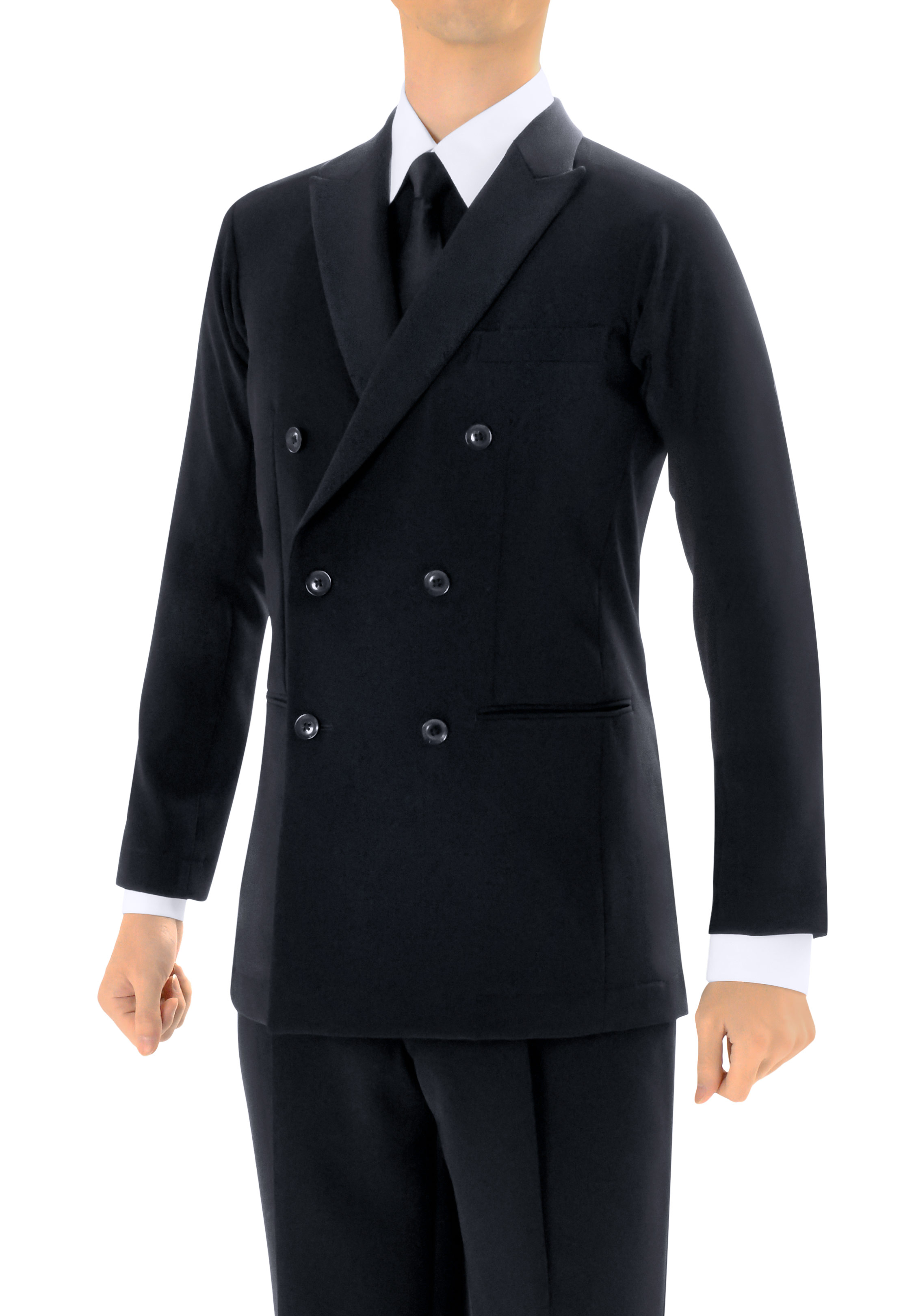 Taka Mens Smooth Dance Jacket MJ27-Black