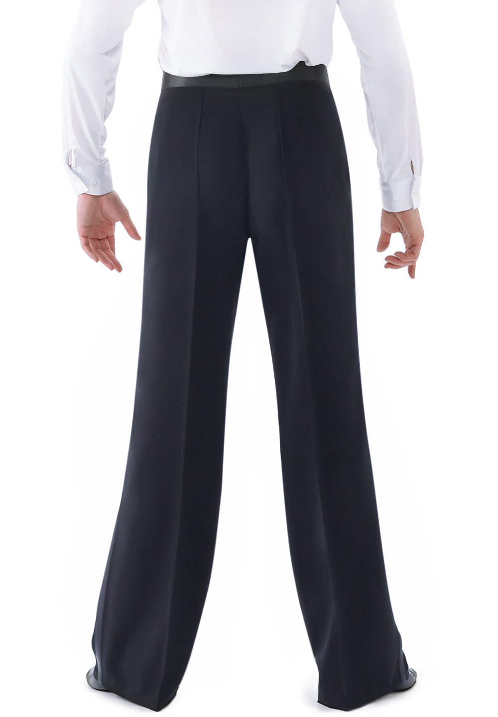 Taka Mens Tucked Satin Binding Ballroom Pants MP87 | Dancewear