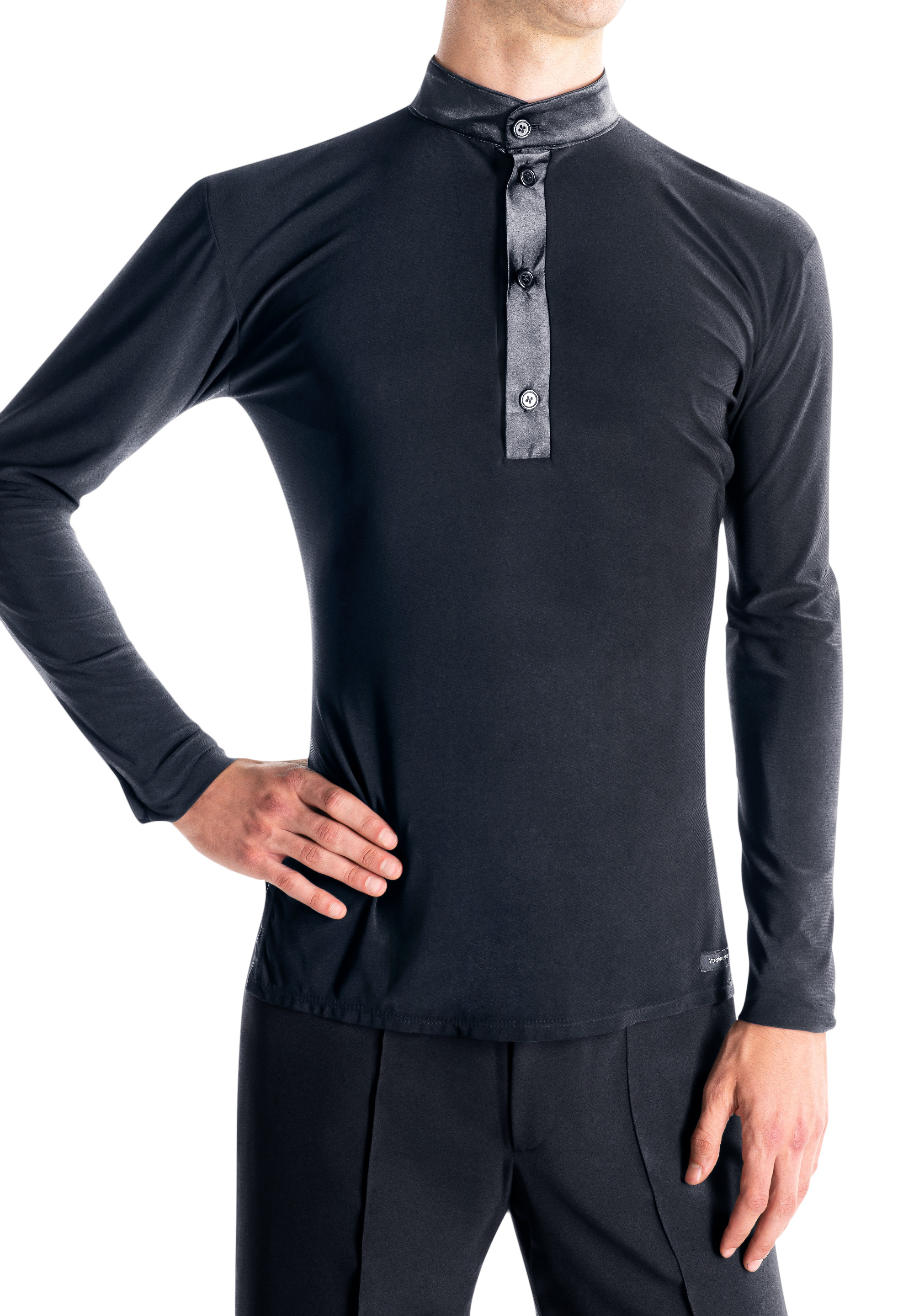 Victoria Blitz Mens Practice Shirt Treviso-Black