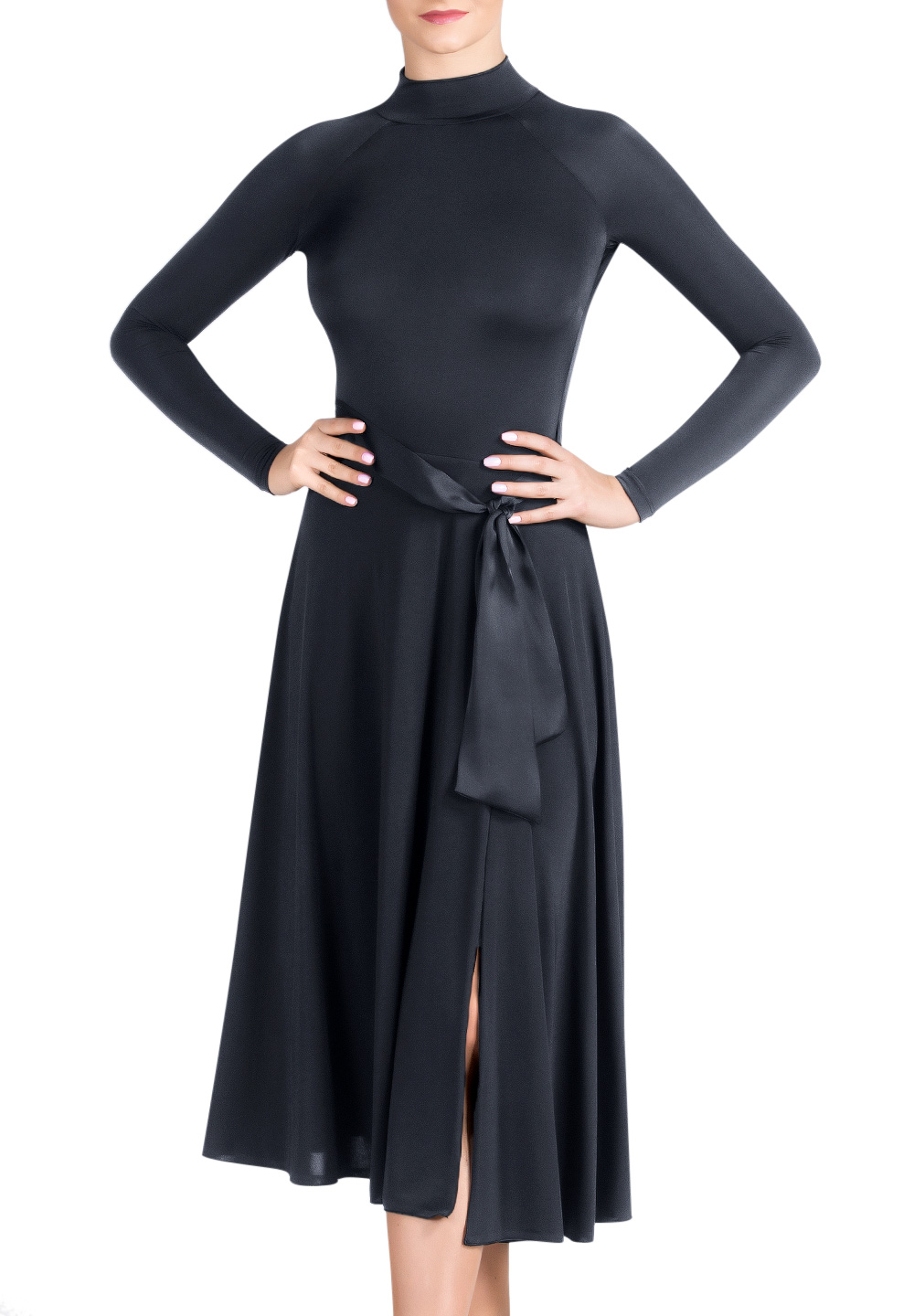 Dance Box Liberty Latin Dress P19120021-01 Black