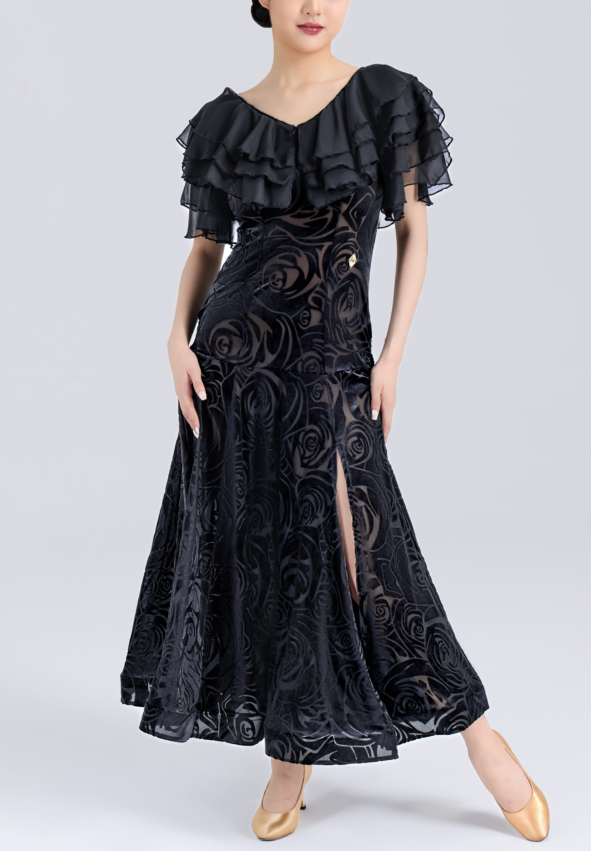 MF Rose Drift Smooth Dress M450-Black