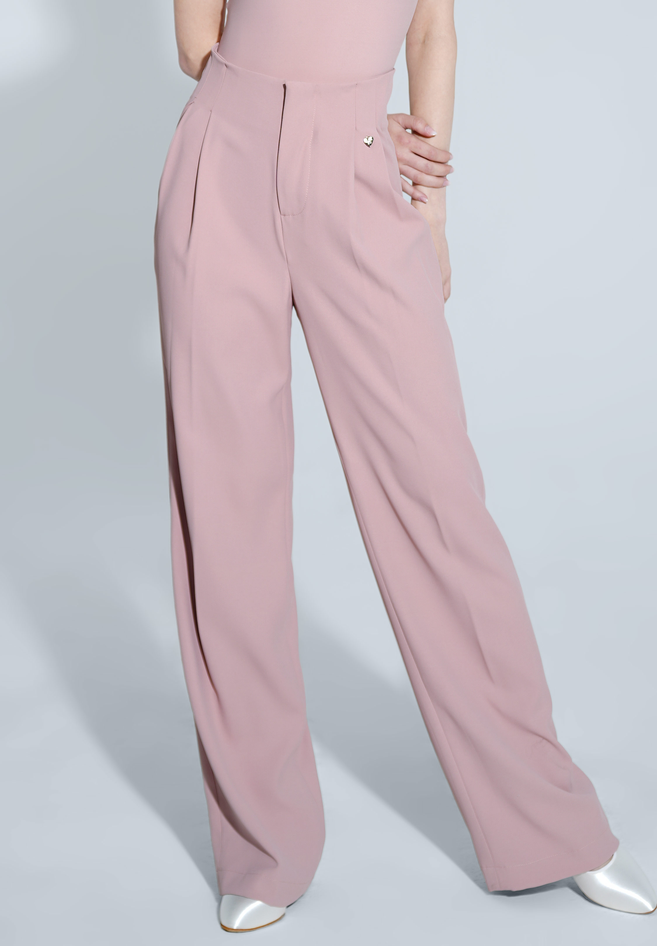 TID Soft Sculpt High-Waist Trousers K019-Pink