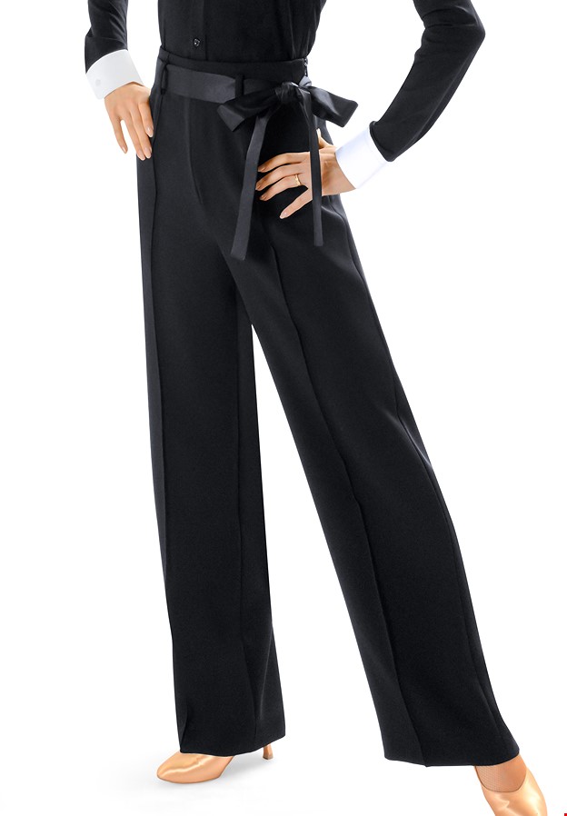  Cuulrite Ballet Dance Pants for Women, Loose Straight Wide Leg Pants  Black : Clothing, Shoes & Jewelry