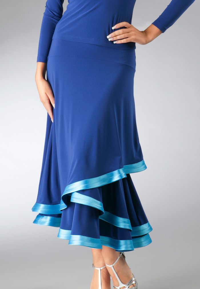 Zdenka Arko Ballroom Skirt S856B-Black