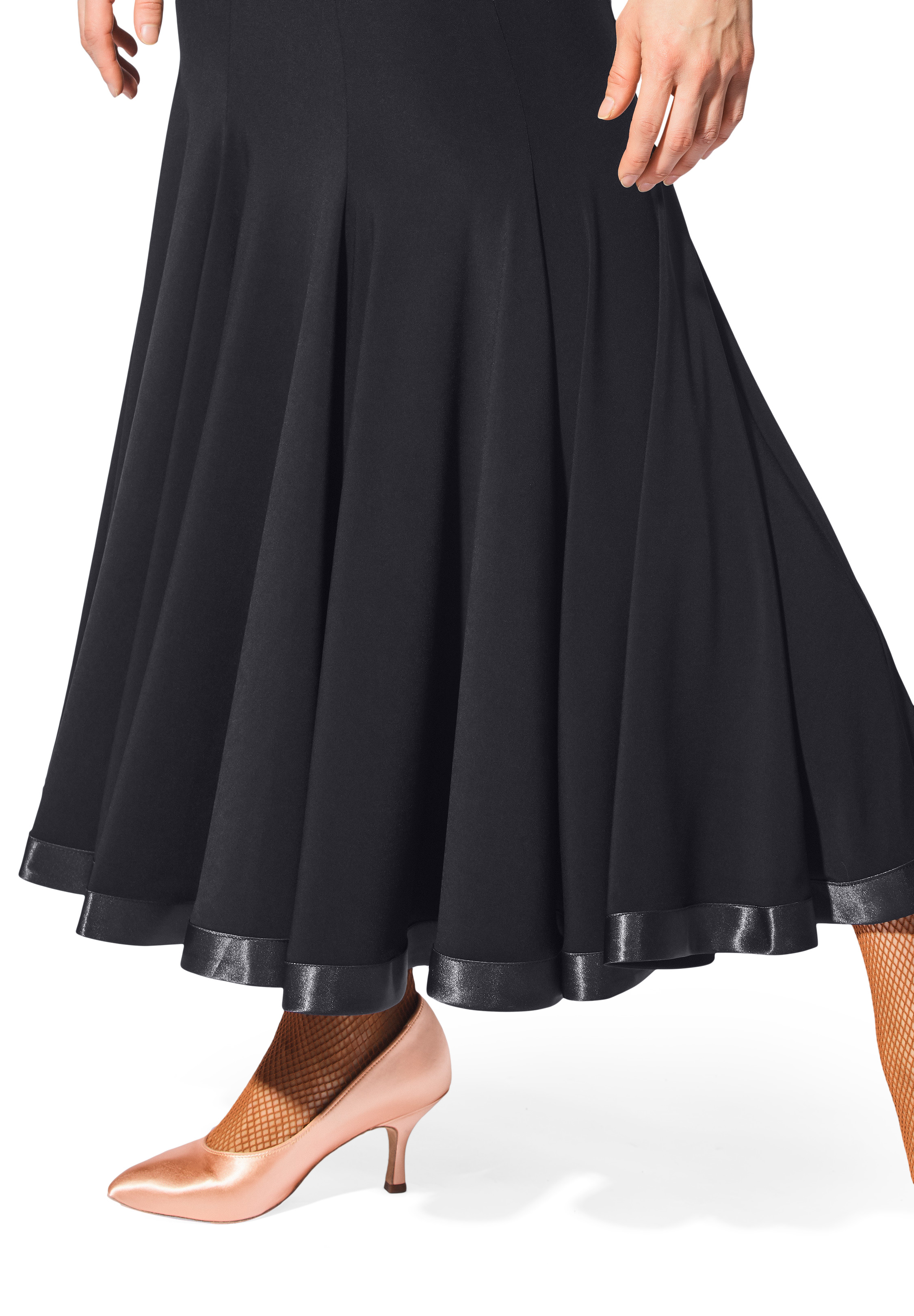 Armando 8 Panel Satin Hemline Ballroom Skirt 00207 Skirts