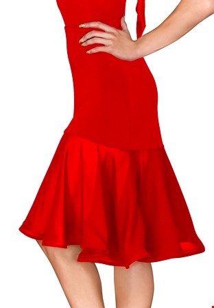 DSI Aria Latin Skirt-Flamenco Crepe 3262