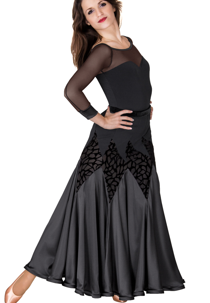 DSI Harper Ballroom Dance Skirt 3211 | Skirts