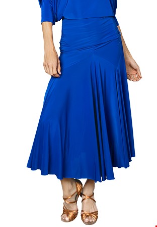 Dance America S2401 - Long Tulip Skirt-Blue