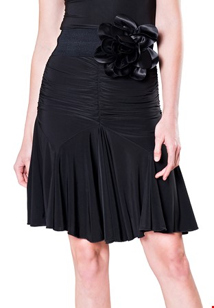 Dance America S2402 - Short Tulip Skirt-Black