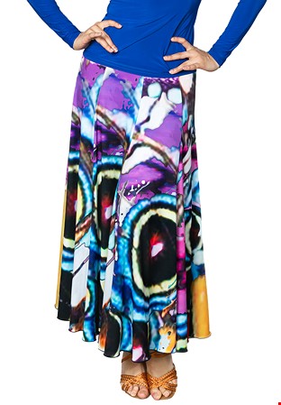 Dance America S2405 - 8 Panel Simple Skirt-Print