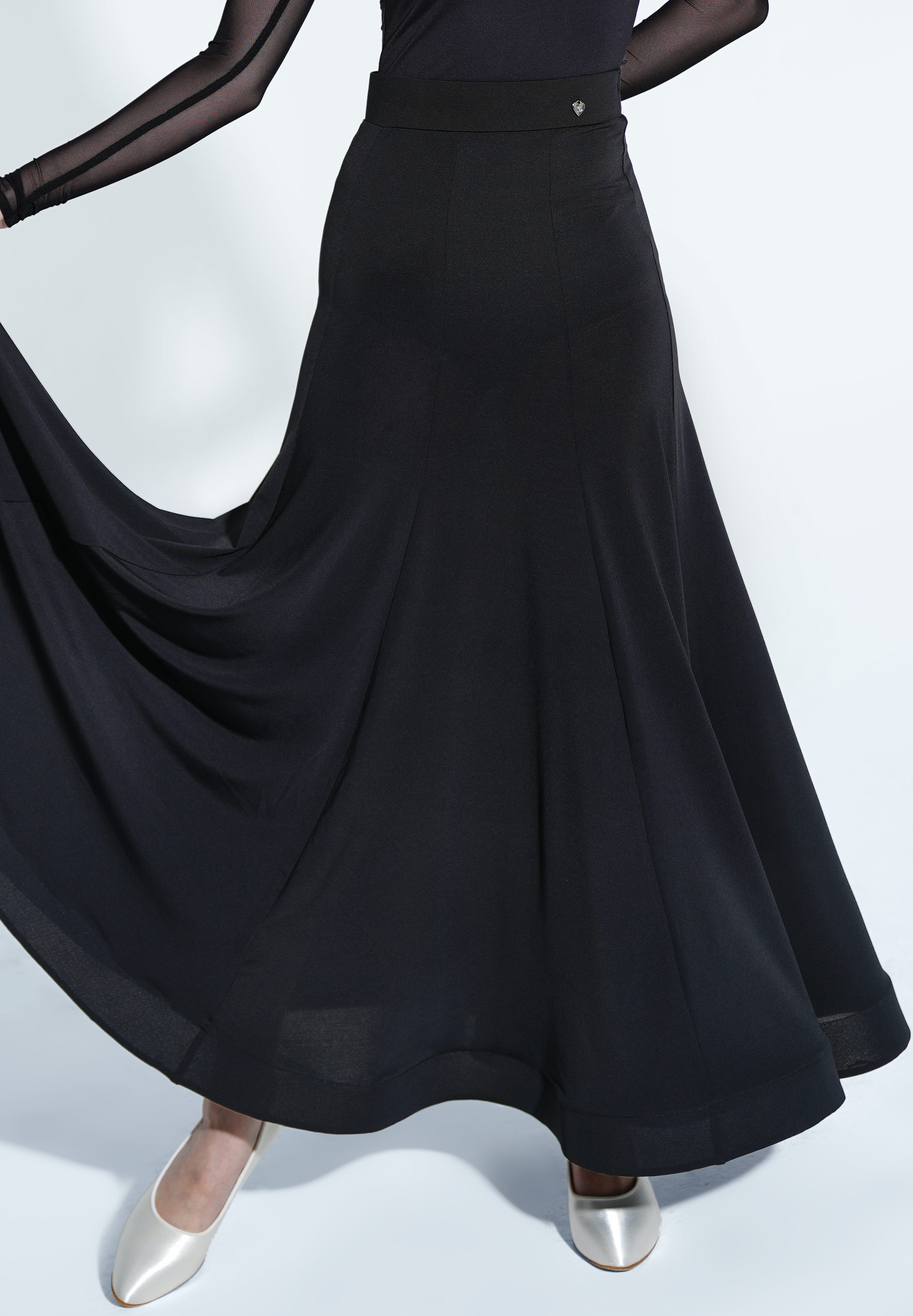 TID Midnight Bell Ballroom Skirt S045-Black