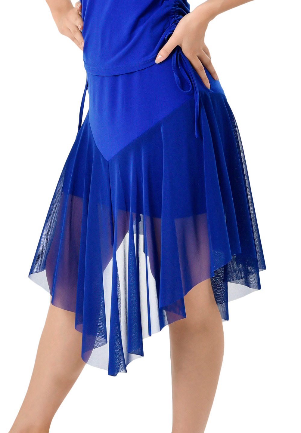 Taka Triangle Sheer Latin Skirt KR1806NA-SK158|Skirts