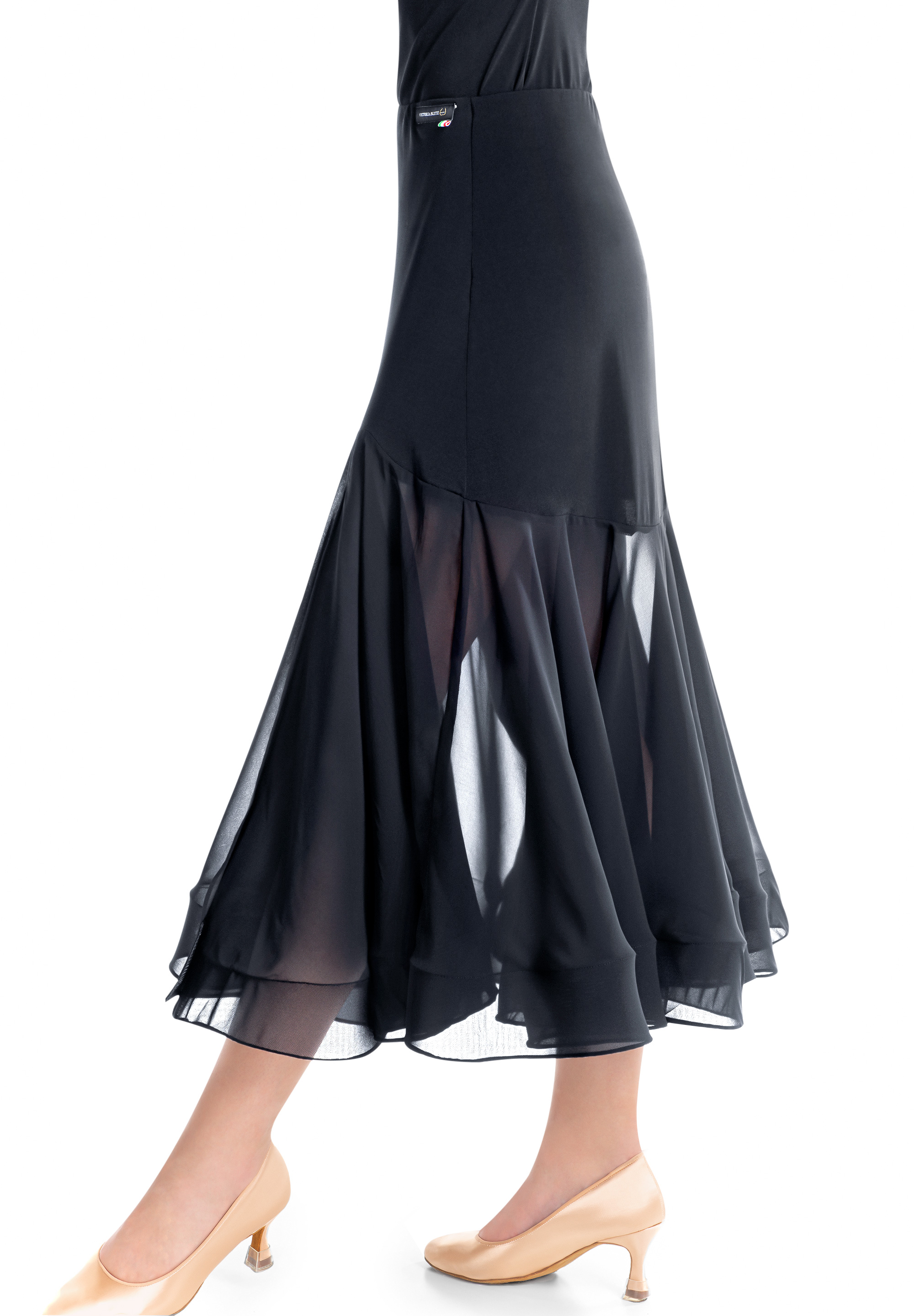 Victoria Blitz Arezzo High Split Ballroom Skirt Skirts