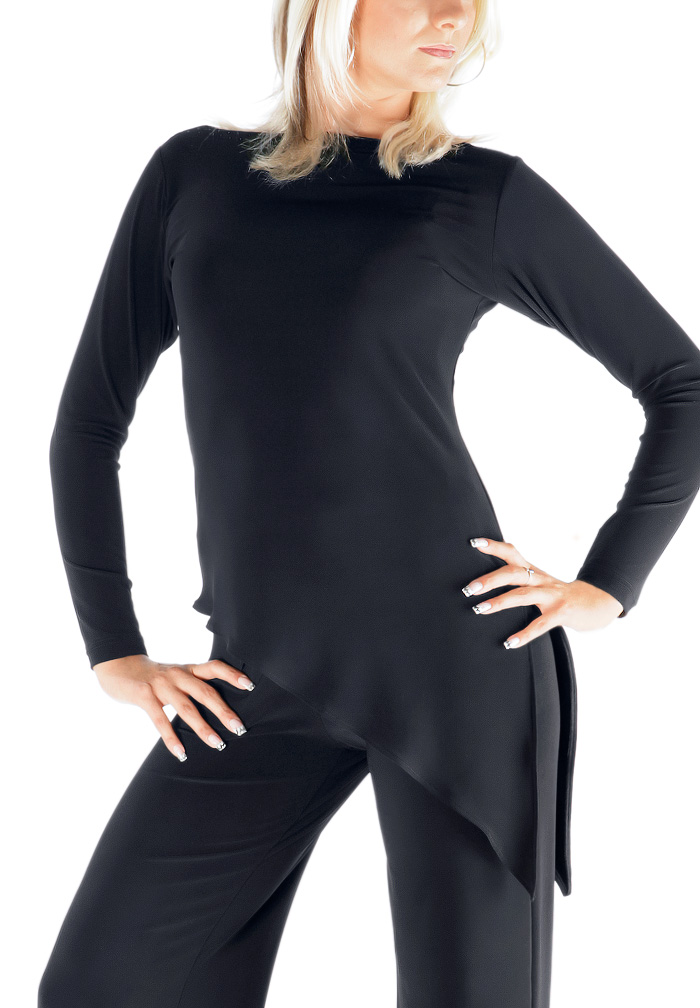 Zdenka Arko Ballroom Top T611-Black
