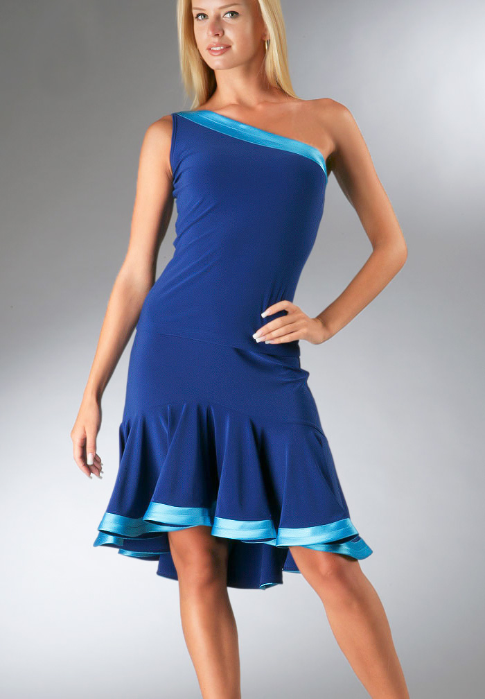 Zdenka Arko Latin Dance Top T810-Chestnut