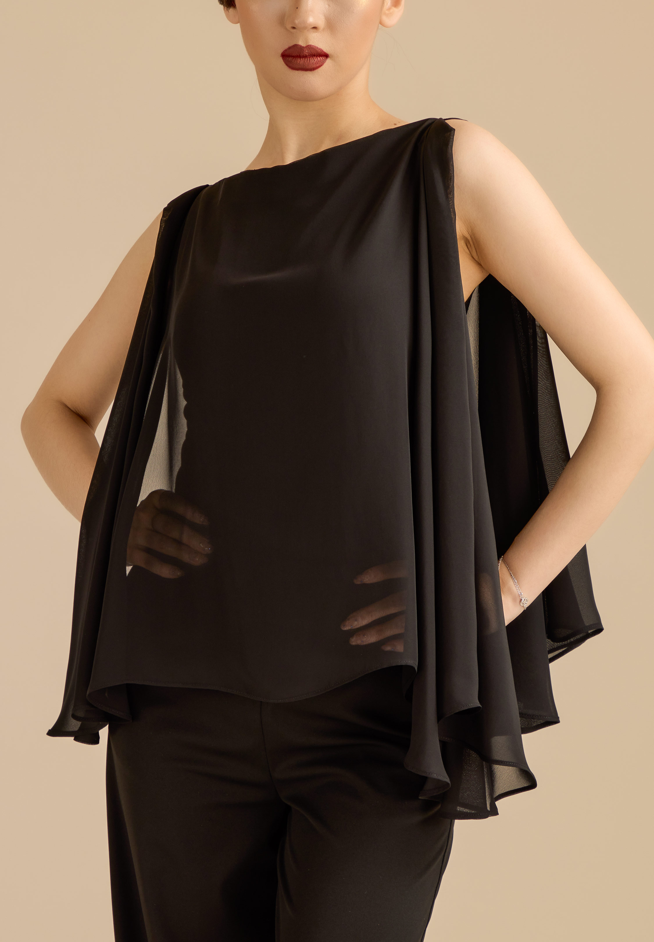 TDANCE Serenade Drift Ballroom Body JM-0318-Black