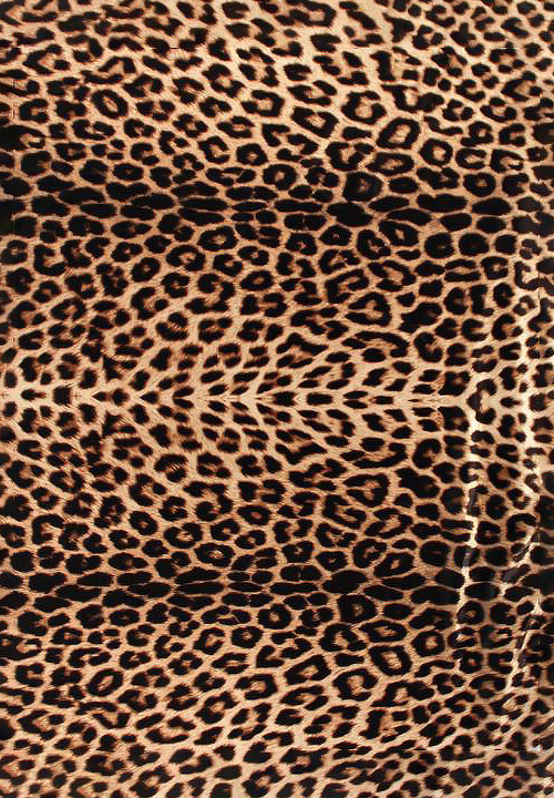 Chrisanne Clover Animal Double Print On Luxury Crepe