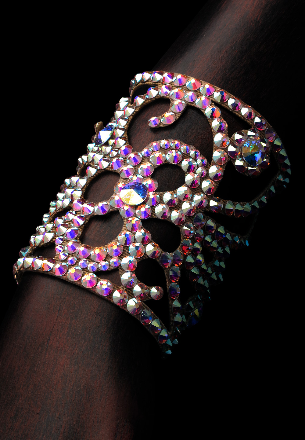 Bettina Rhinestone Bracelet BC-203 -Crystal AB