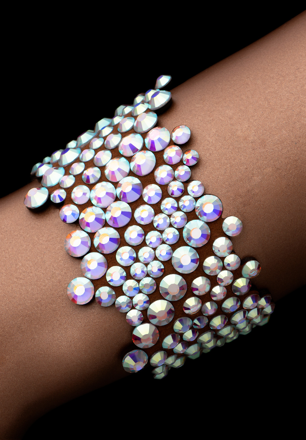 Bettina Rhinestone Bracelet BC-905-Crystal AB