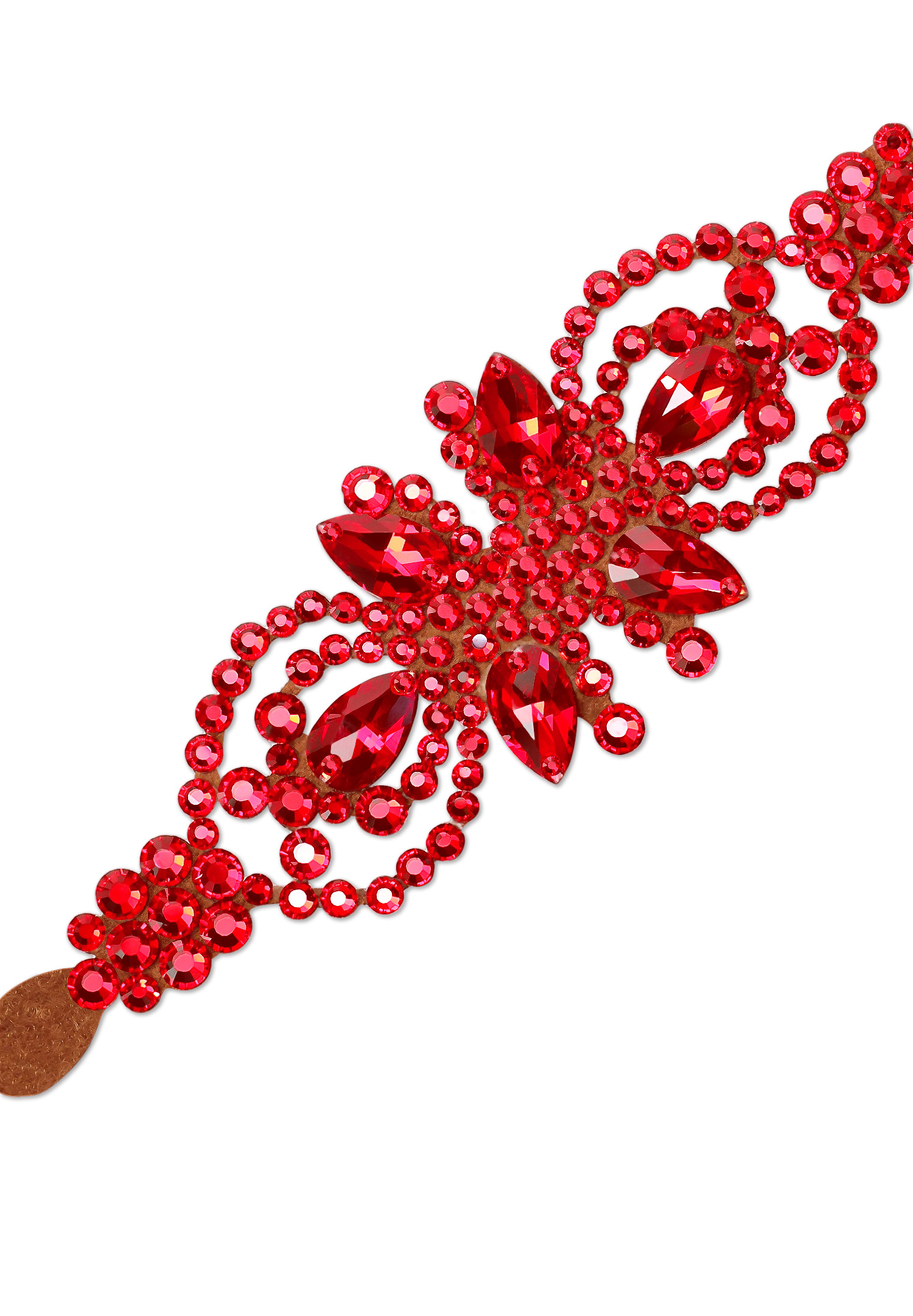 Bettina Rhinestone Bracelet BC-906-1-Light Siam