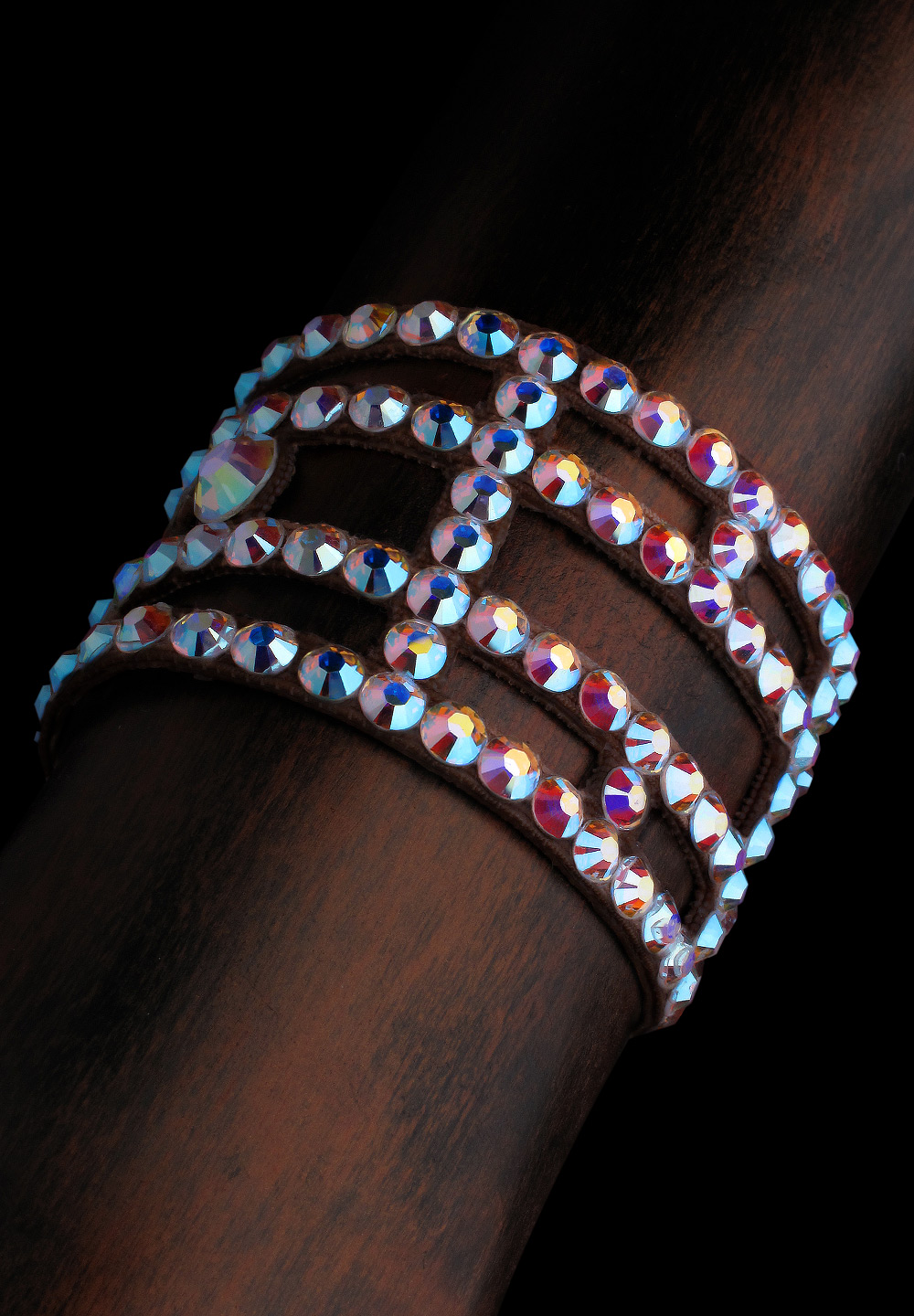 Bettina Rhinestone Bracelet BC-106-Crystal AB