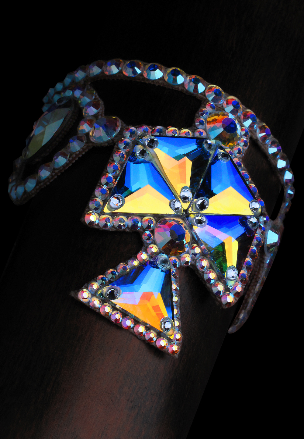 Bettina Rhinestone Bracelet BC-109-Crystal AB