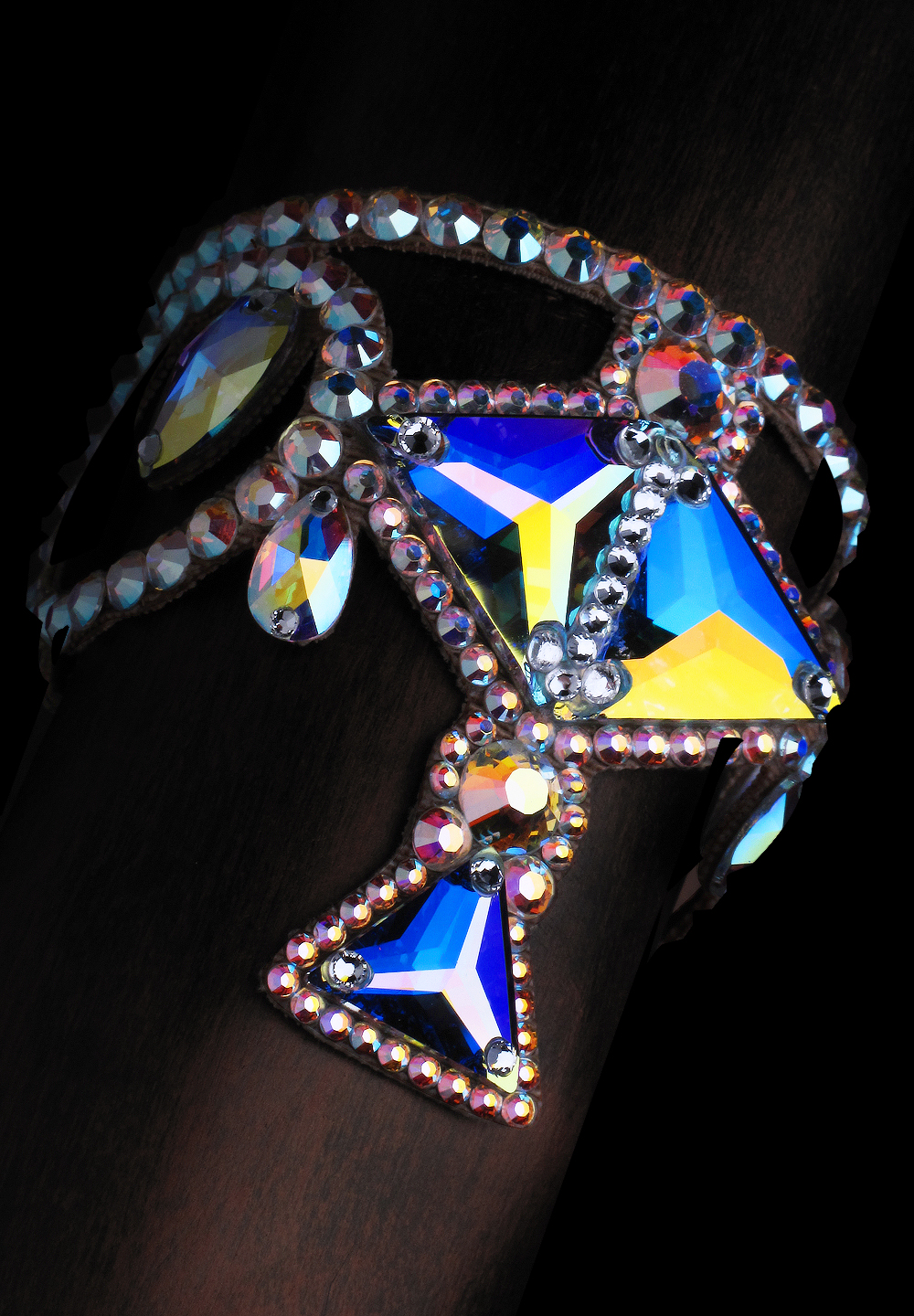 Bettina Rhinestone Bracelet BC-110-Crystal AB