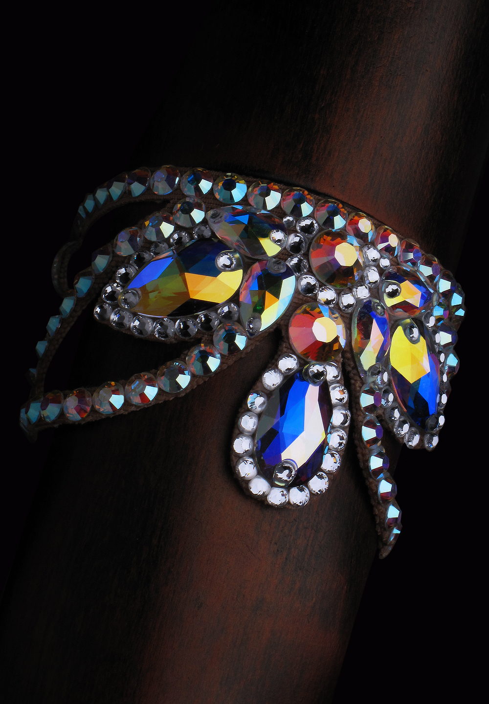 Bettina Rhinestone Bracelet BC-111-Crystal AB